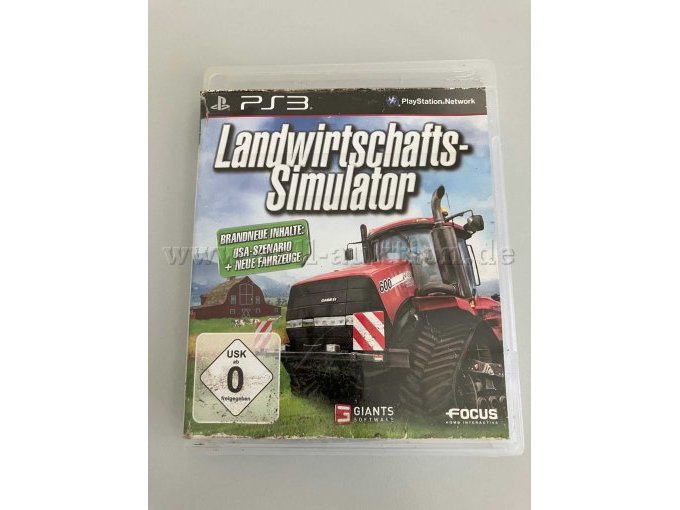 Landwirtschaftssimulator 2013 - Frontansicht - Papiercover im schlechten Zustand