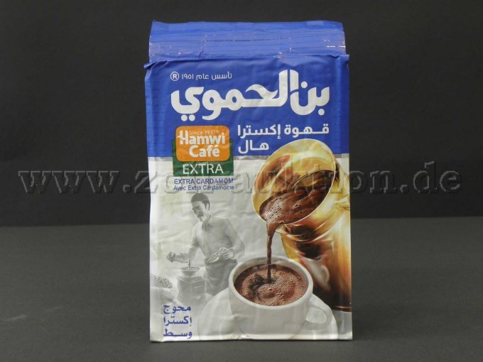 Kaffee Hamwi Extra Kardamom a 450g Front