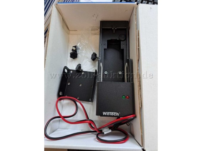 Ladehalterung mit Zubehör