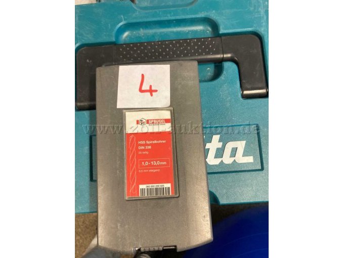 Spiralbohrersatz Fa. Sprügel, 14 Bohraufsätze; geschlossen