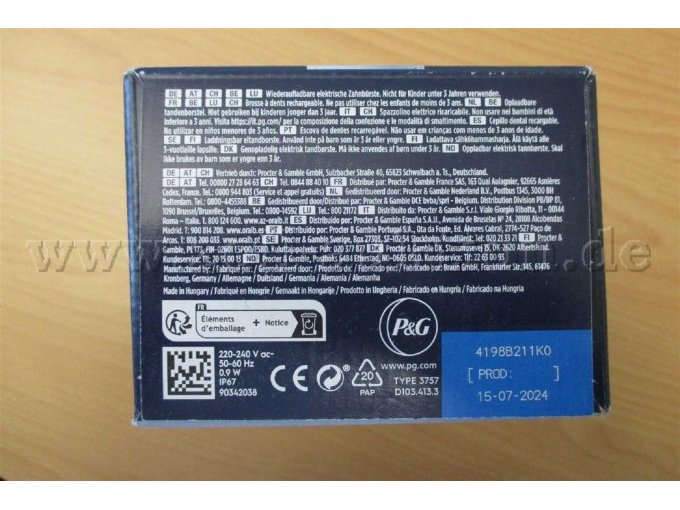 Beschreibung zu Oral-B Vitality Pro Protect X Clean