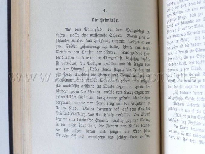 6 antiquarische Bände - Die Ahnen von Gustav Freytag, 1888 - 1891 – foto 7 – kavel bij Zoll-Auktion, Dresden