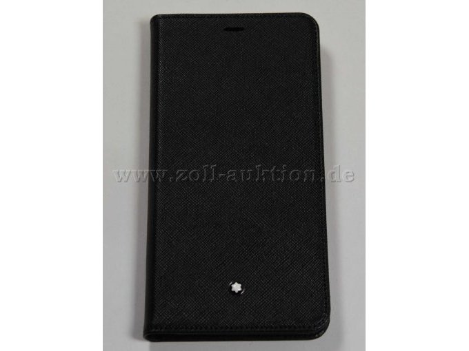 1 schwarzes Flip-Side-Cover „Montblanc“ für iPhone XS Max