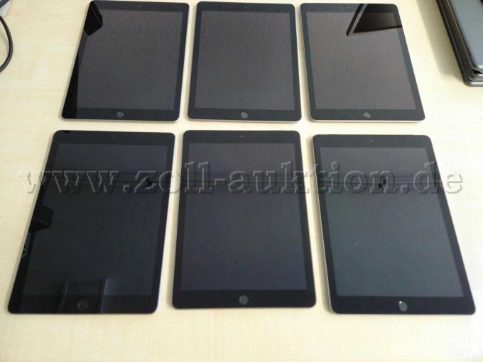Vorderseite 6x iPad 6th Gen