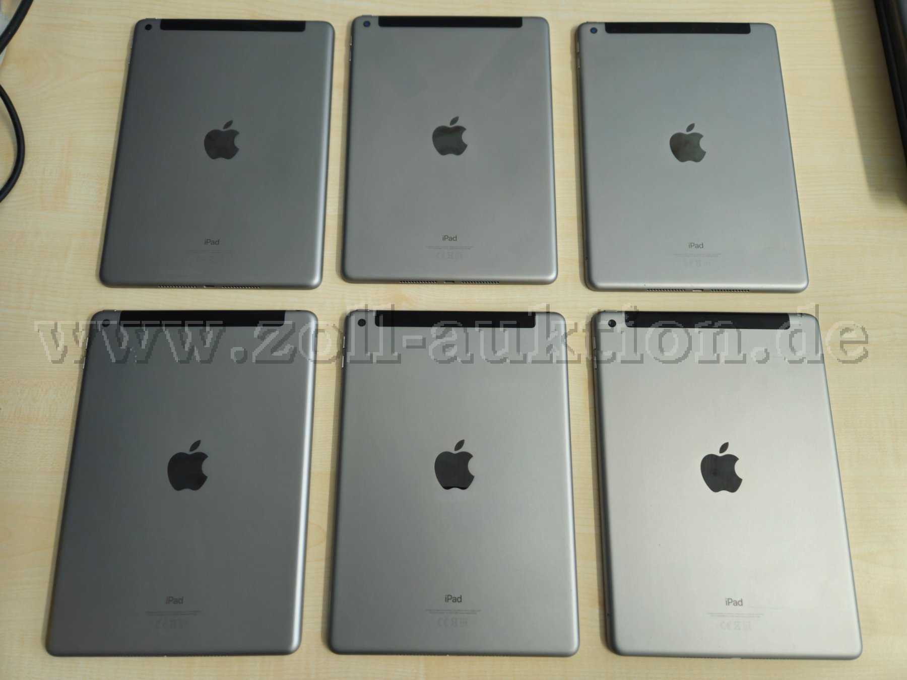 Rückseite 6x iPad 6th Gen.