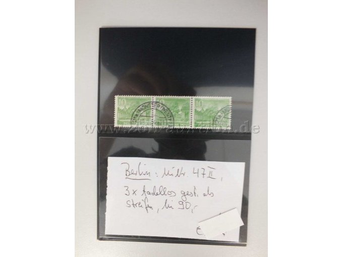 Detailaufnahme der Briefmarke
Michel Nr. 47 II