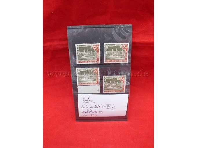 Detailaufnahme der Briefmarke
Michel Nr. 159 I-IV