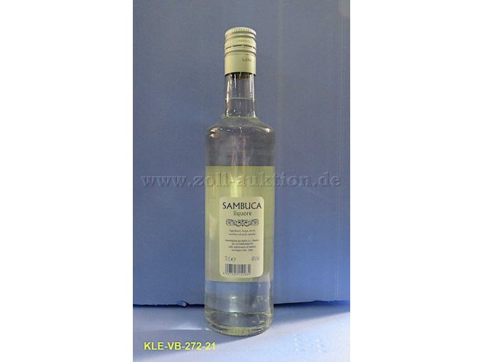 Flasche Rückseite