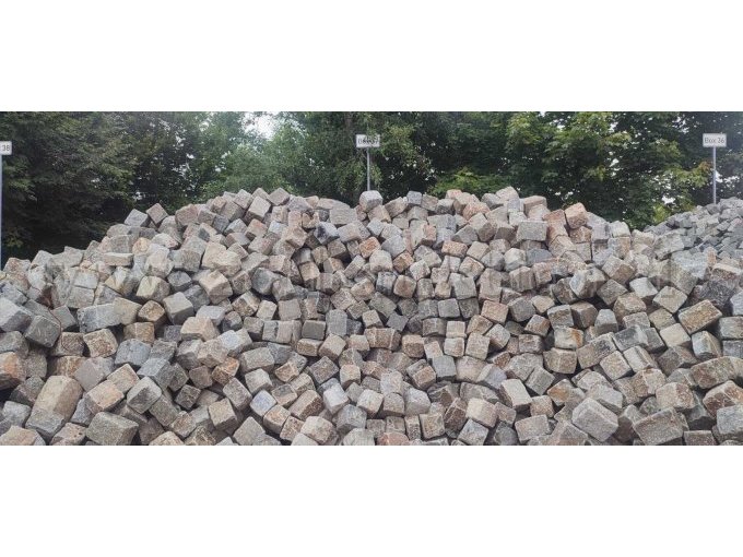 Großpflaster Granit gebr.