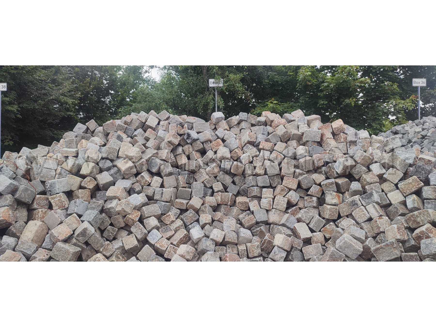 Großpflaster Granit gebr.