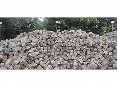 Großpflaster Granit gebr.