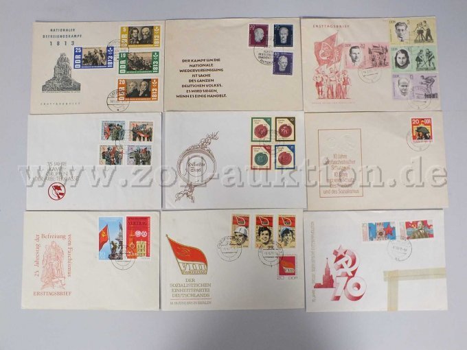 Detailansicht 5 der Auktion Ersttagsbriefe DDR
