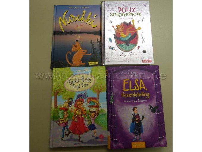 Konvolut 7 Kinderbücher;
Teilansicht von 4 Büchern
