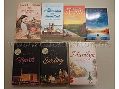 Konvolut aus 7 Büchern, Romane,