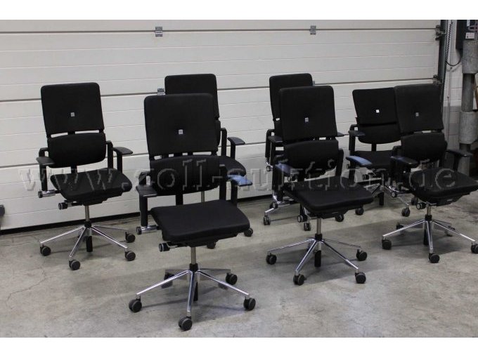 7 Bürodrehstühle von Steelcase, Modell Please, gebraucht, teils defekt – foto 2 – kavel bij Zoll-Auktion, Berlin