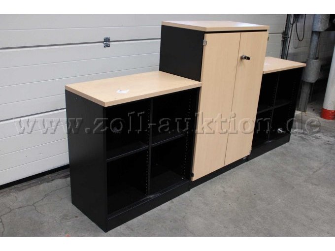 Schiebetürenschränke, Flügeltürenschrank 80, Seitenansicht