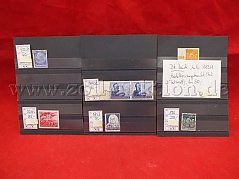 Gesamtansicht der Briefmarken