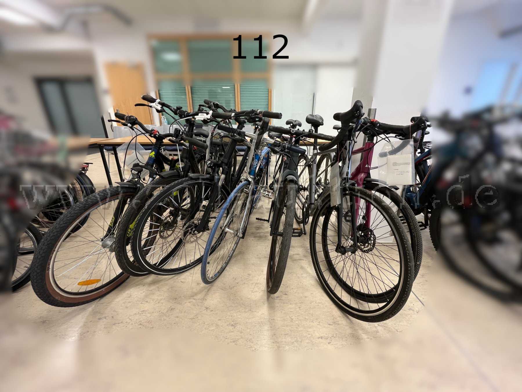 Übersicht Konvolut (von links nach rechts): Bulls, Kalkhoff, Raleigh, Müsing, Cube, Triban und Canyon