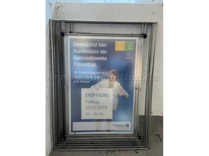 Werbung mit Plakat Werbung mit Plakat