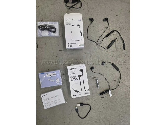 Set van 7 koptelefoons: 1 Sony WI-XB400, 4 Sony WI-C300 en 2 Panasonic RP-NJ310B – foto 5 – kavel bij Zoll-Auktion, Hamburg