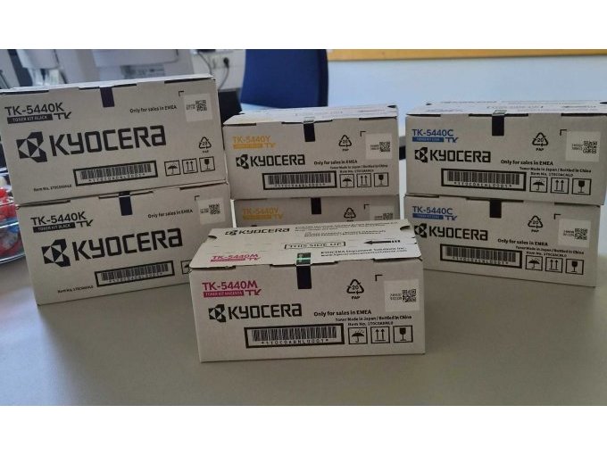 7 x Toner Kyocera TK-5440 verschiedene Farben