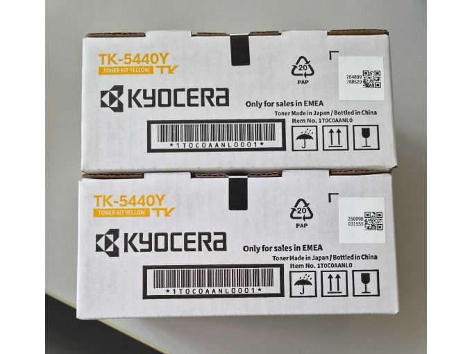 2 x Toner Kyocera TK-5440 Y