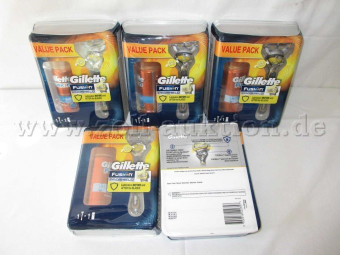 Ansicht Gillette Fushion Proshield Rasierer mit Rasiserschaum