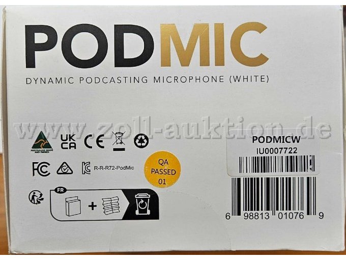 Originalverpackung Seite