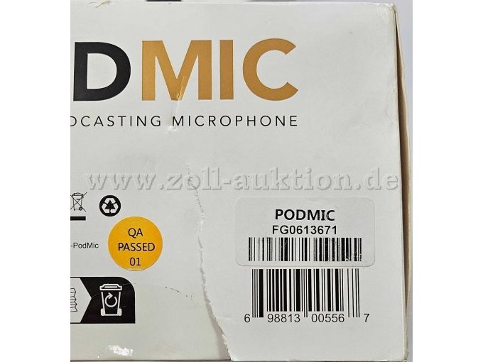 Originalverpackung Riss an der Seite