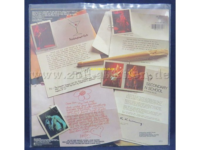 AC/DC "HIGH VOLTAGE"