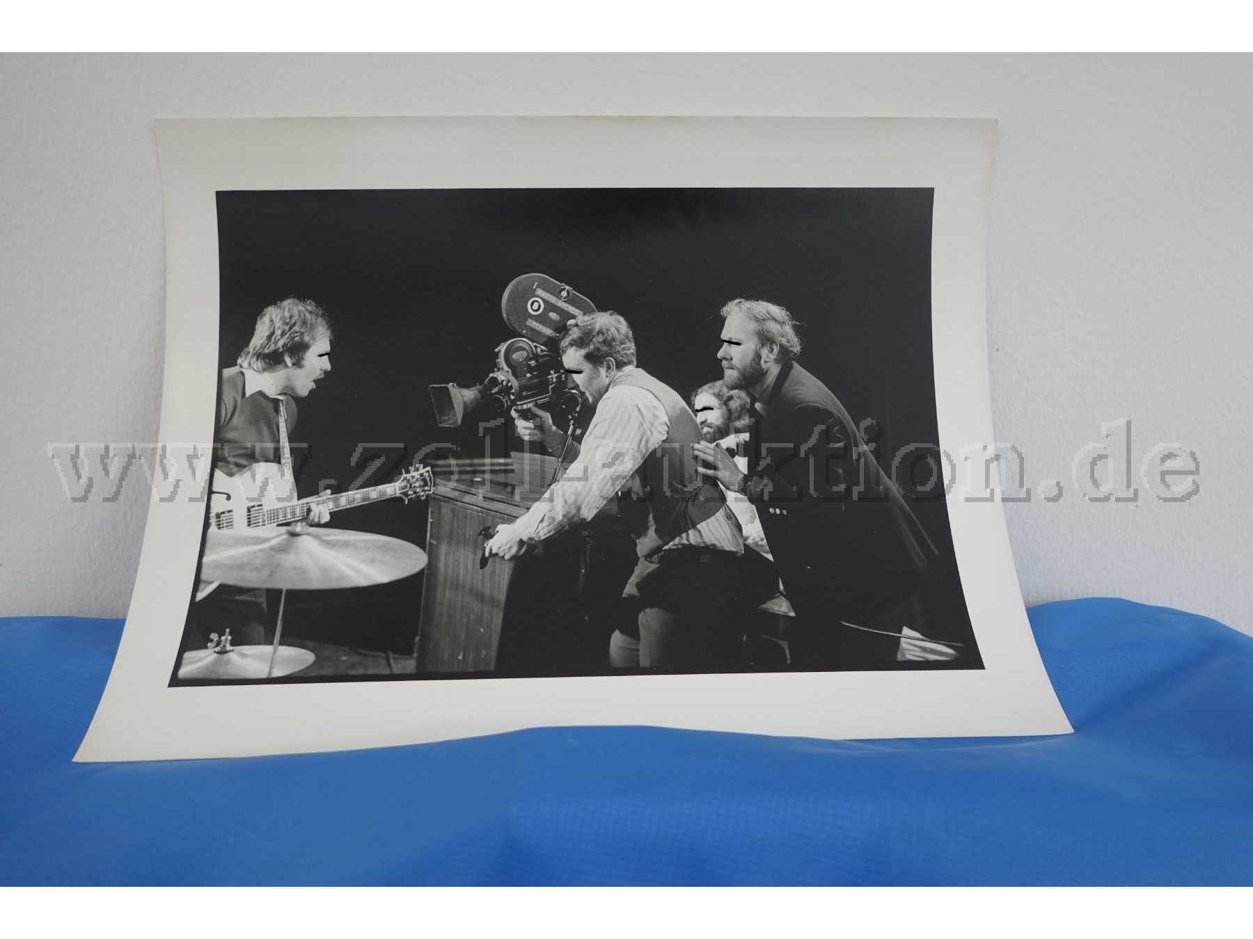 Musiker und Kameramann