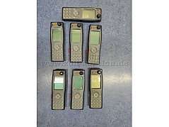 Gesamtansicht der Sepura Handbedienteile 300-00149