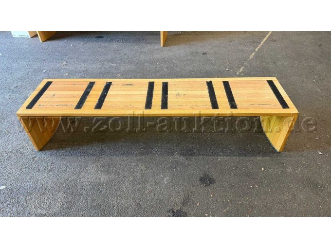 7 bankjes in houtlook met zitkussens – foto 4 – kavel bij Zoll-Auktion, Bonn