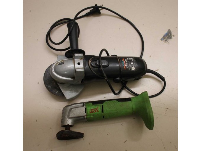1 Trennschleifer „King Craft“ KWS 860 & 1 Akku-Poliermaschine „easyMAXX