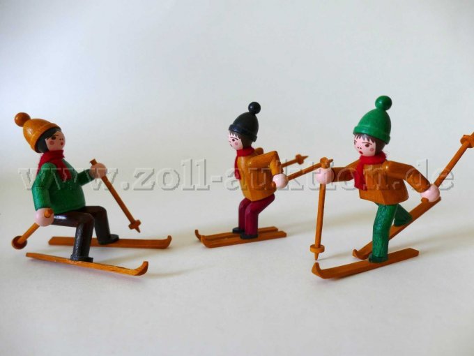 Ansicht 3 Skifahrer