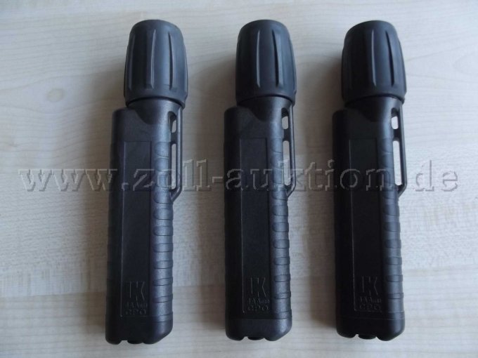 3 Taschenlampen UK4AA eLED CPO anthrazit