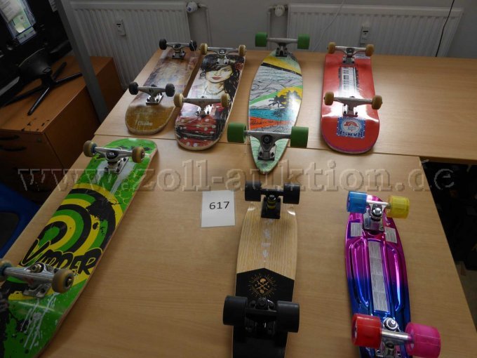 Skateboards Unterseite