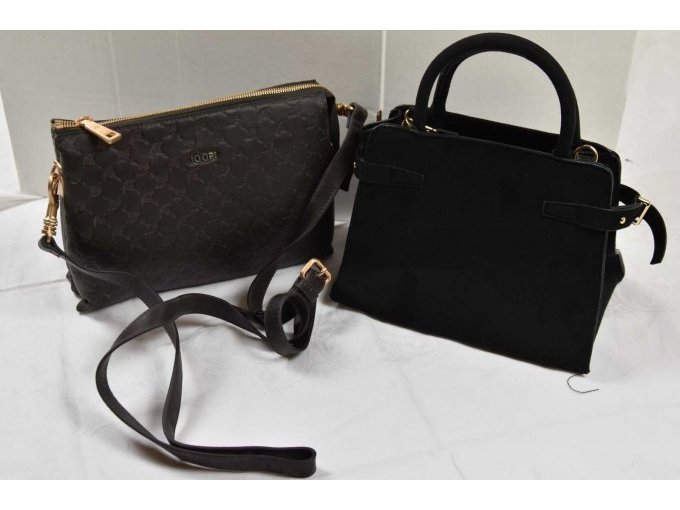 1 braune Damenhandtasche „Joop“ & 1 schwarze Damenhandtasche "H&M"