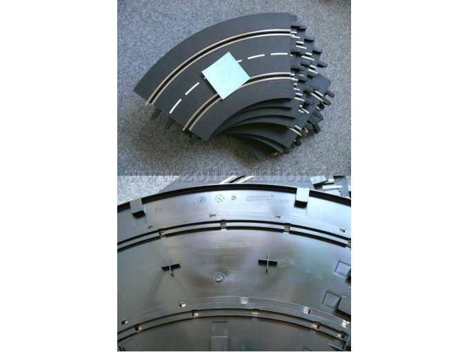 26.) Vorder-Rückseite Schienenteilen Kurve 1/60