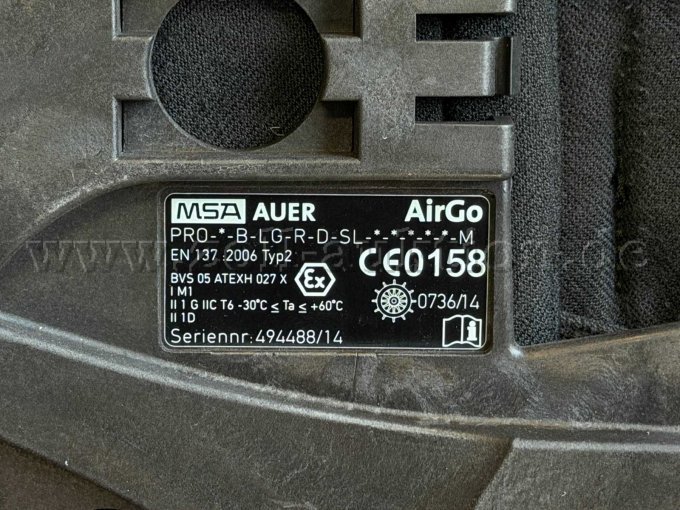 Typenschild (symbolisch!)