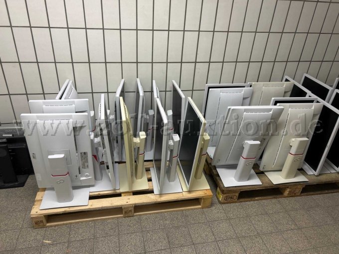 Beispieldarstellung:
verschiedene Monitore auf Palette