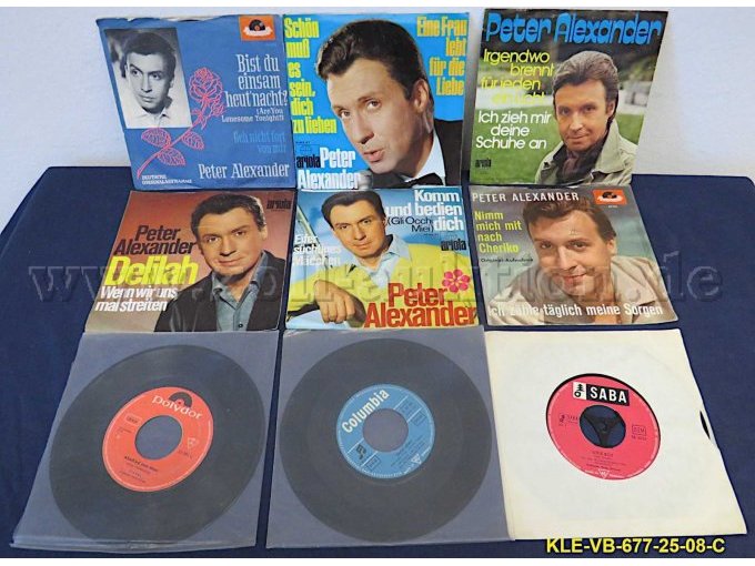 6 Singles Peter Alexander