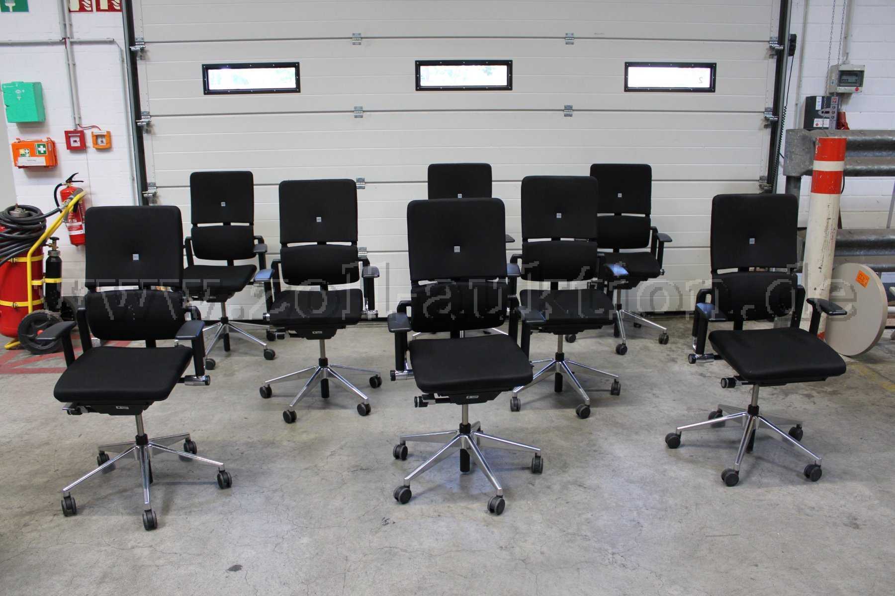 8 Steelcase Please office swivel chairs, used