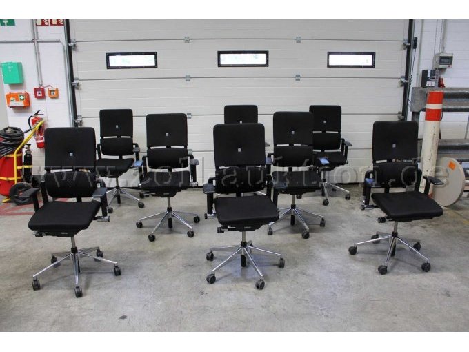 8 Bürodrehstühle von Steelcase, Modell Please, gebraucht – kavel bij Zoll-Auktion, Berlin