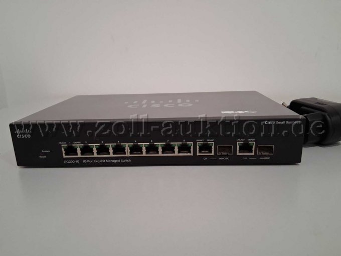 SG300-10 Vorderansicht