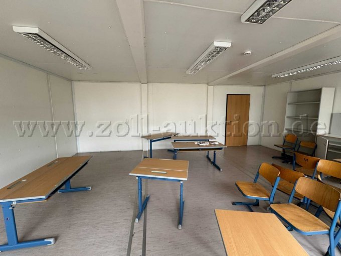 Innenansicht Dreierraum Container