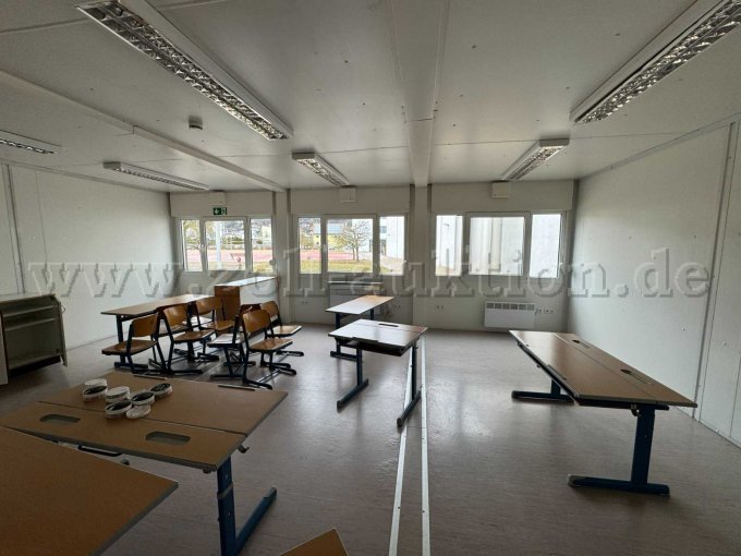 Innenansicht Dreierraum Container