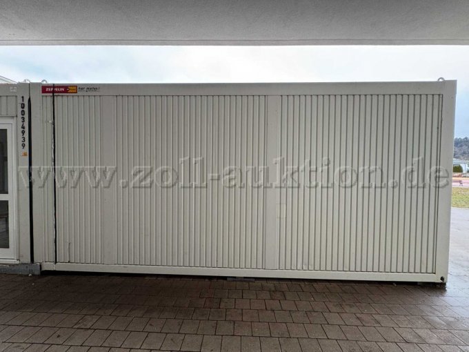 Außenansicht Container Hinterseite