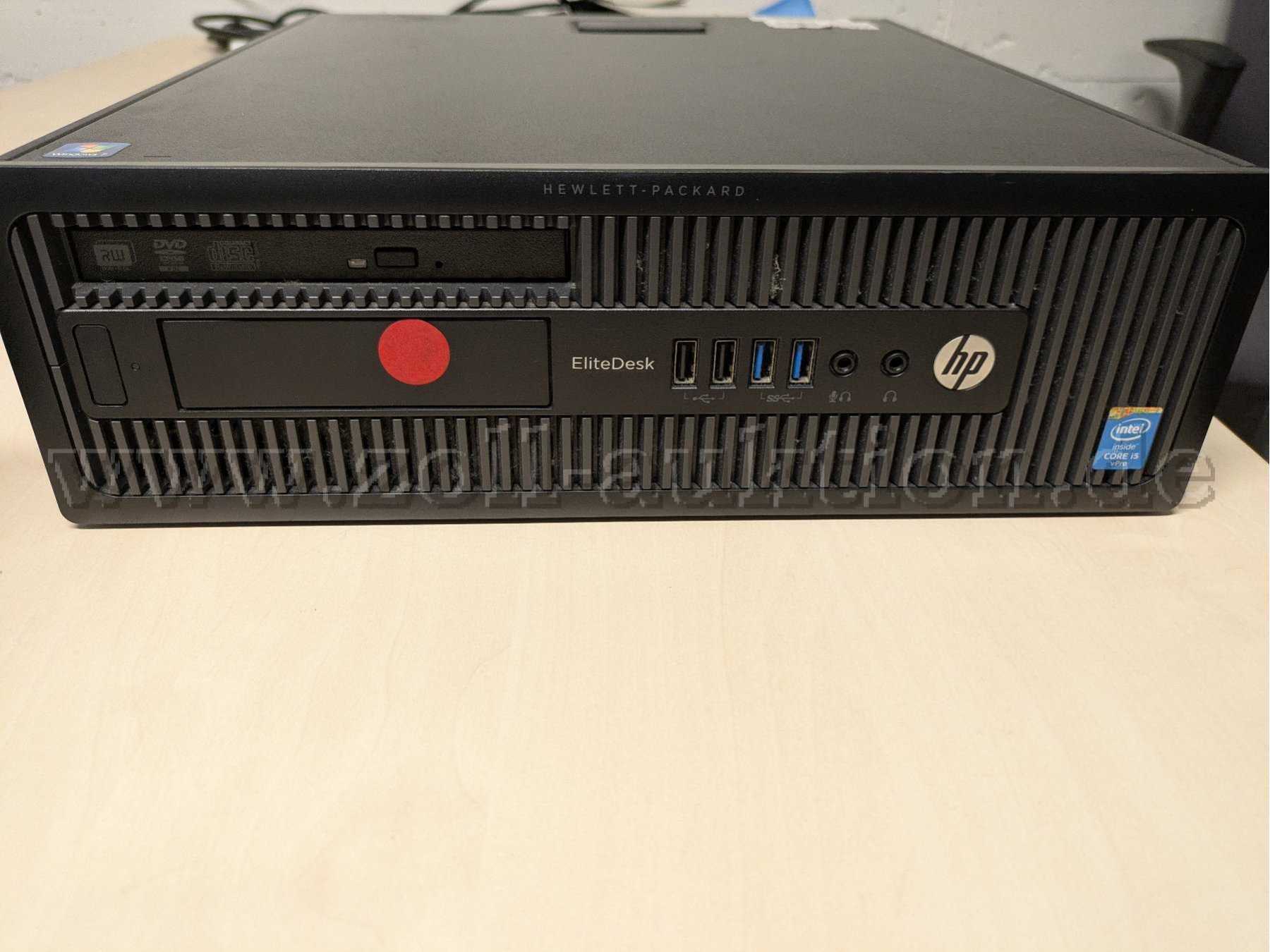 HP EliteDesk 800 G1 SFF-Vorderseite