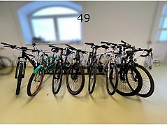 Übersicht Konvolut (von links nach rechts): Ghost, Bikini, Stevens, Cube, Bergamont, Bulls, 2Danger und Focus